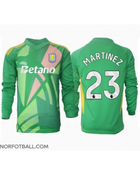 Billige Fotballdrakt Aston Villa Emiliano Martinez #23 Keeper Replika Hjemmedrakt 2024-25 Langermet